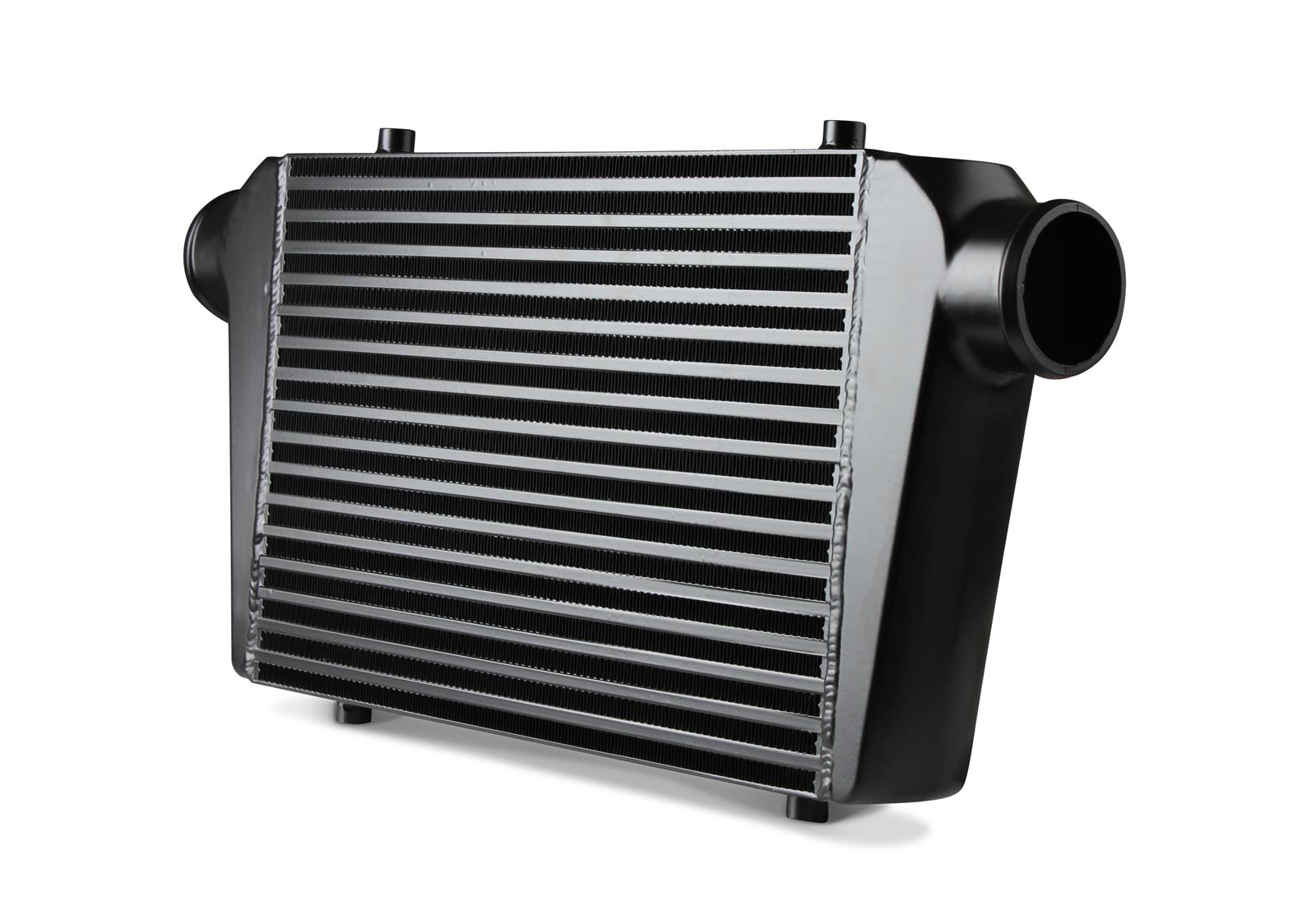 Frostbite Universal Intercoolers FB603B Intercoolers, Aluminum, Black, 3.000 in. Slip Fit Inlet/Outlet, 24.800 in. Width, 13.000 in. Height, 3.000 in. Depth, Each thumbnail 4