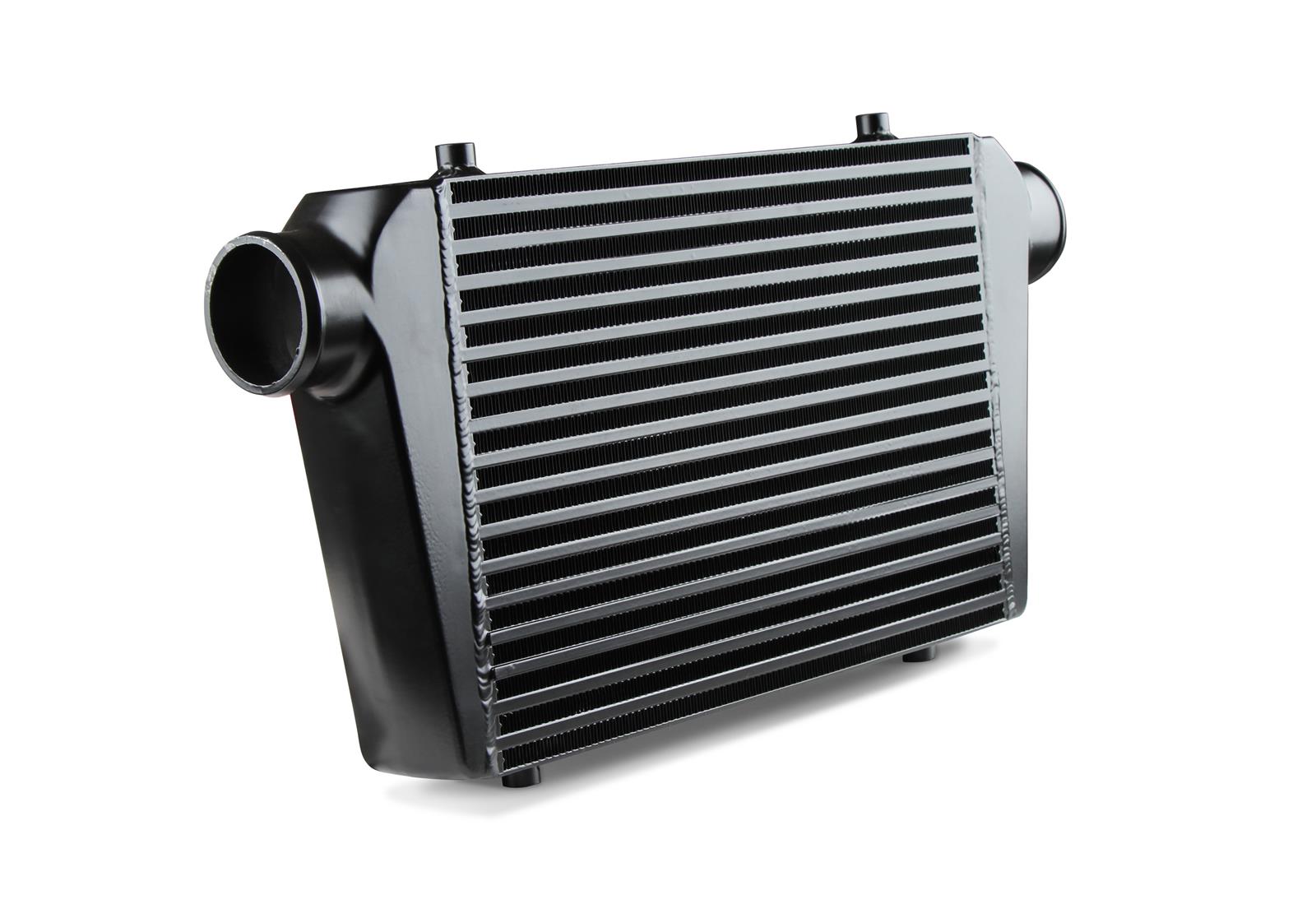 Frostbite Universal Intercoolers FB603B Intercoolers, Aluminum, Black, 3.000 in. Slip Fit Inlet/Outlet, 24.800 in. Width, 13.000 in. Height, 3.000 in. Depth, Each thumbnail 3