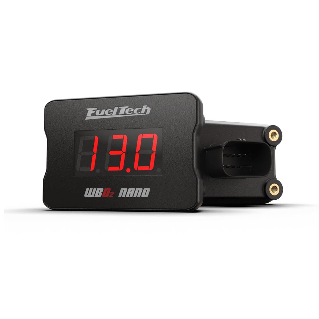 FuelTech WB-O2 Nano 3010014744 Gauge, Wideband O2, Digital, Conditioner for Bosch LSU 4.2 Sensors, Version 2, Each