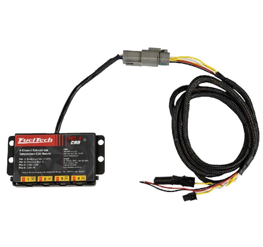 テレビ egm FuelTech 5022007368-V8 FuelTech EGT-4 CAN Conditioners | Summit Racing