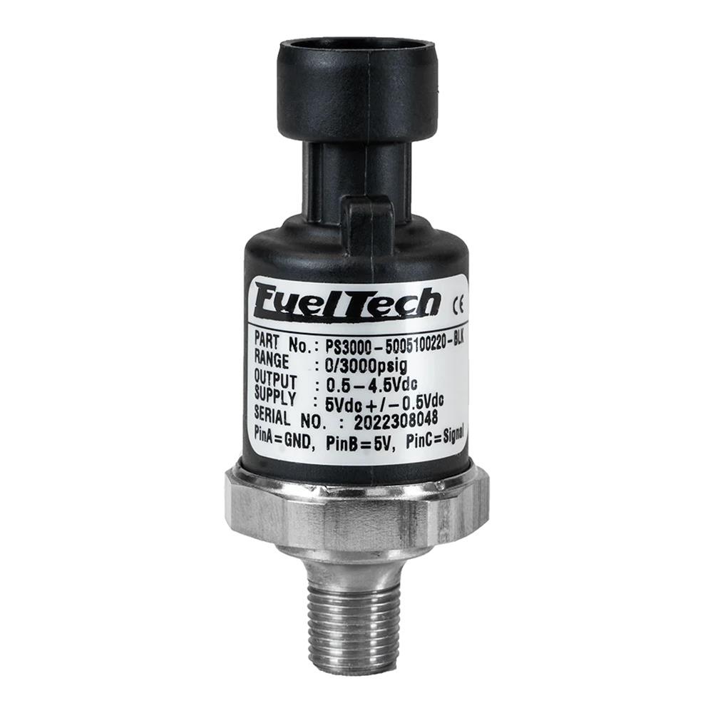 FuelTech 5005100021BLK FuelTech Fuel Pressure Sensors Summit Racing