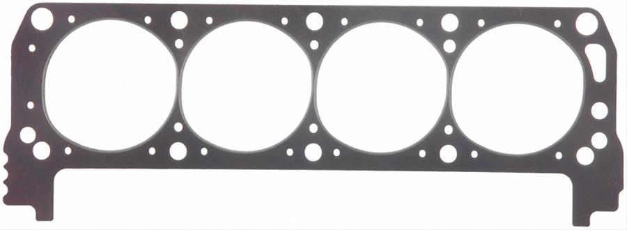 Fel-Pro Performance Head Gaskets 1023 Gasket, Composition Type, 4.150 in. Bore, .041 in. Compressed Thickness, Ford, 302/351 SVO, Right Side
