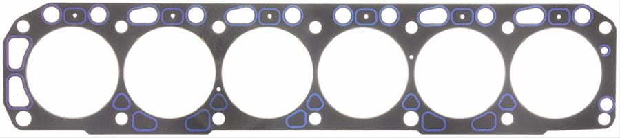 Fel-Pro Performance Head Gaskets 1024 Gaskets, Steel Core Laminate, Ford, Inline 6-Cylinder, Each