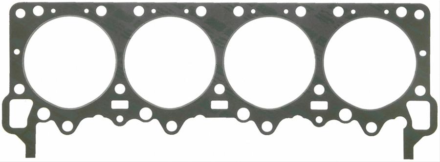 Fel-Pro Performance Head Gaskets 1106 Gasket, Composition Type, 4.340 in. Bore, .039 in. Compressed Thickness, Dodge, Plymouth, 426 Hemi, Each