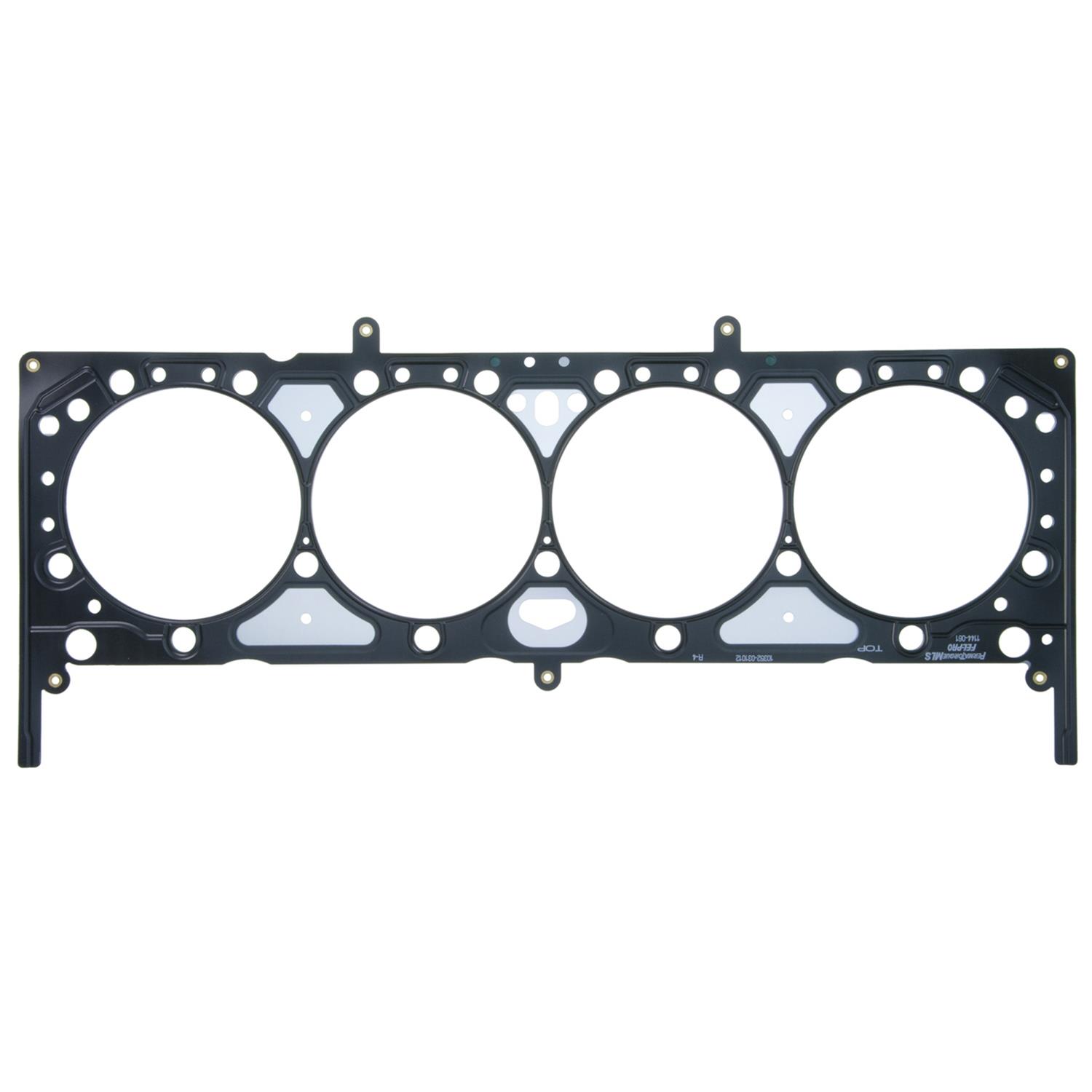 Fel-Pro Performance PermaTorque MLS Head Gaskets 1144-061 Gasket, PermaTorqueMLS, 4.200 in. Bore, .061 in. Compressed Thickness, Chevy, Small Block, Each