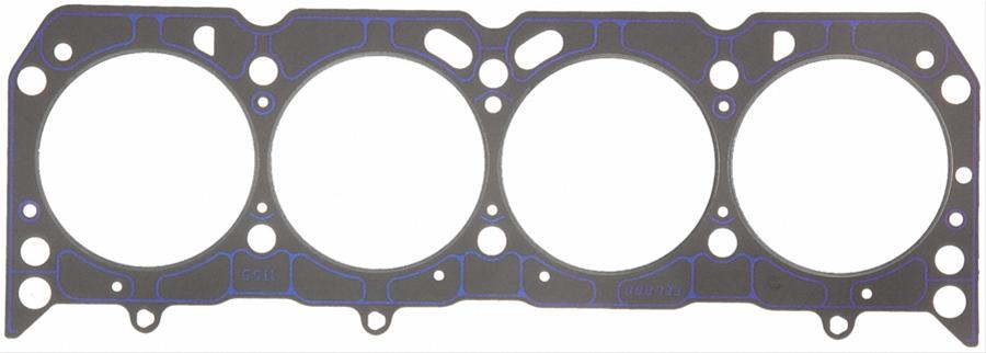 Fel-Pro Performance Head Gaskets 1155 Gasket, Composition Type, Marine, 4.250 in. Bore, .039 in. Compressed Thickness, Oldsmobile, 455, Each