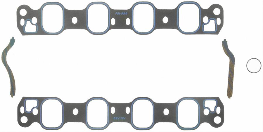 Fel-Pro Performance Intake Manifold Gasket Sets 1248 Gaskets, Manifold, Intake, Composite, Printoseal, 2.65 in. x 1.88 in. Port, Ford, Boss 302, Set