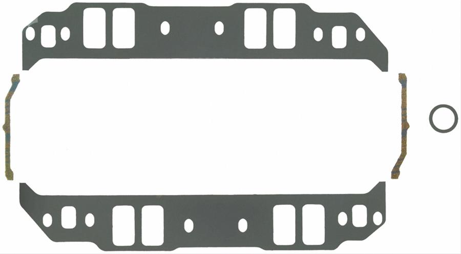 Fel-Pro Performance Intake Manifold Gasket Sets 1251 Gaskets, Manifold, Intake, Composite, Cut to Fit, 2.36 in. x 1.25 in. Port, Chevy, 396-454, Set