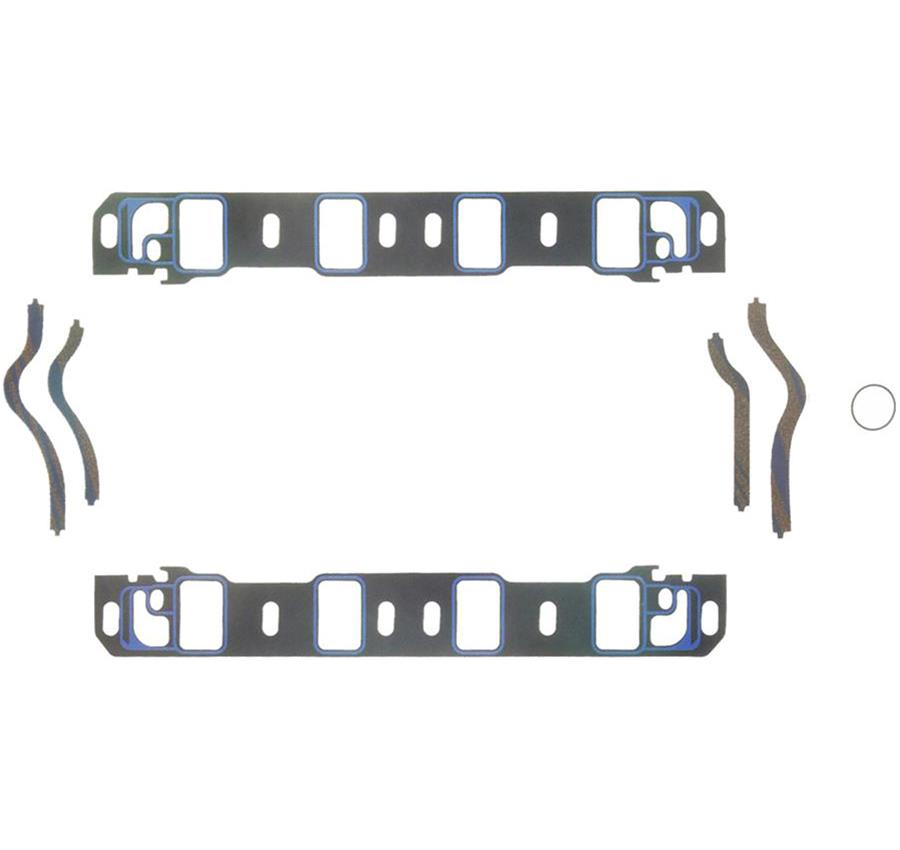 Fel-Pro 1262 R-2 Perf Intake Manifold Gasket Set Rectangle .045"Thick for Ford 