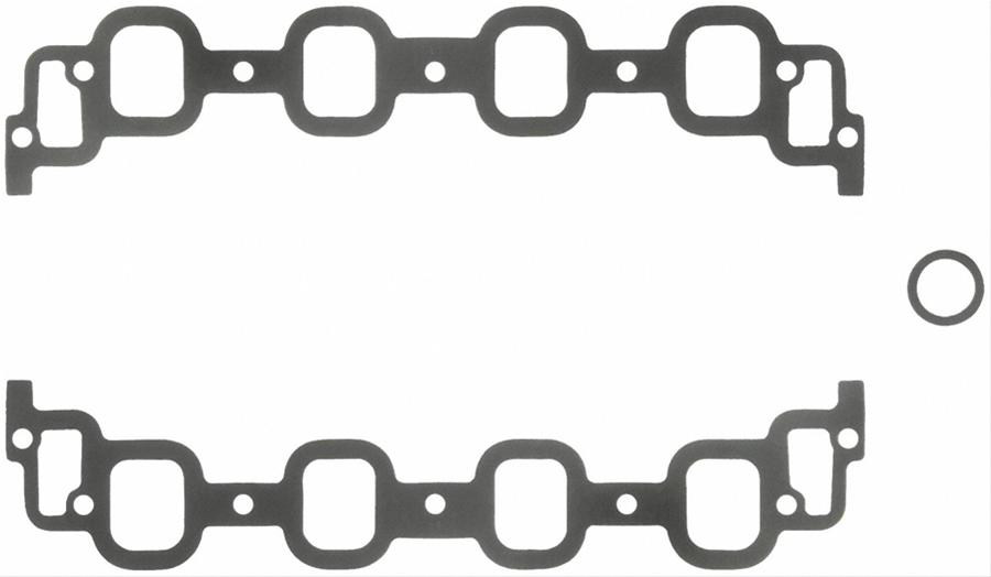 Fel-Pro Performance Intake Manifold Gasket Sets 1296 Gasket, Manifold, Intake, Splayed Valve, Chevy, Small Block, Set