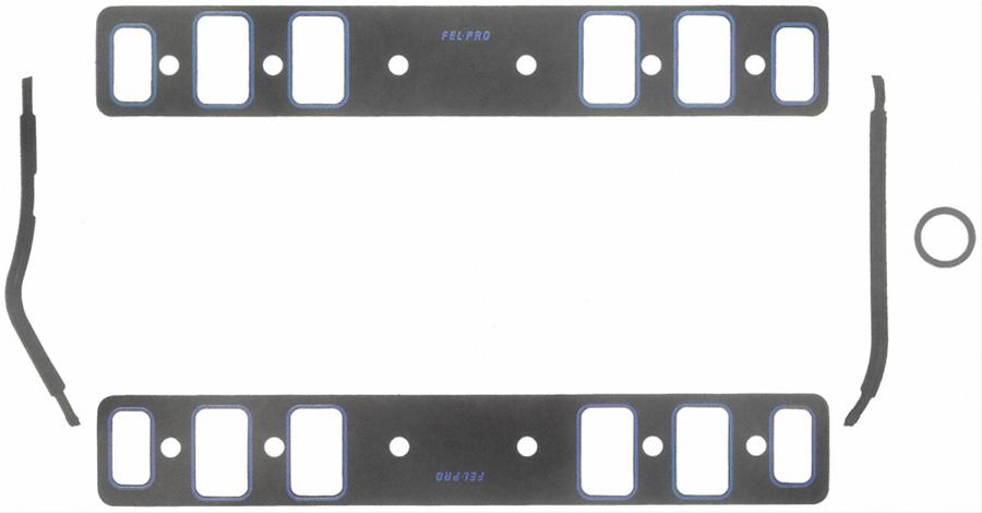 Fel-Pro Performance Intake Manifold Gasket Sets 1356 Gaskets, Manifold, Intake, Composite, 2.40 in. x 1.40 in. Port, .060 in. Thick, Oldsmobile, 455, Set