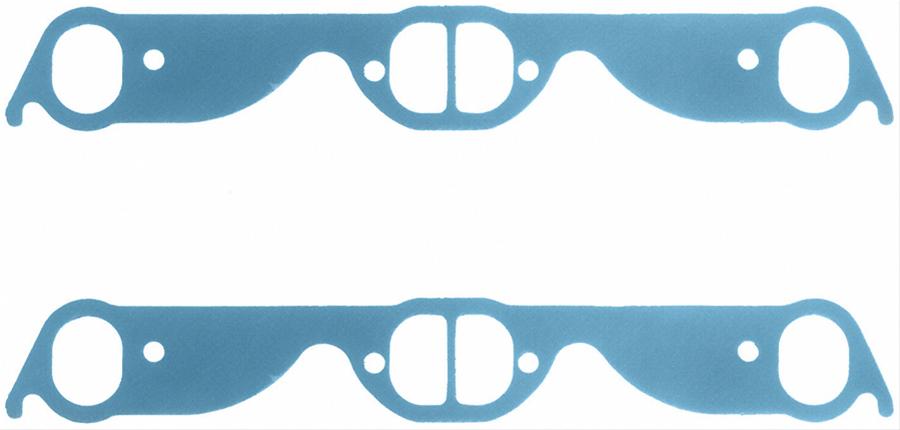 Fel-Pro Performance Exhaust Header Gasket Sets 1424 Gaskets, Header, Steel Core Laminate, D-Port, Pontiac, V8, Set