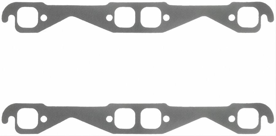 Fel-Pro Performance Exhaust Header Gasket Sets 1444 Gaskets, Header, Steel Core Laminate, Stock Port, Chevy, Small Block, Set