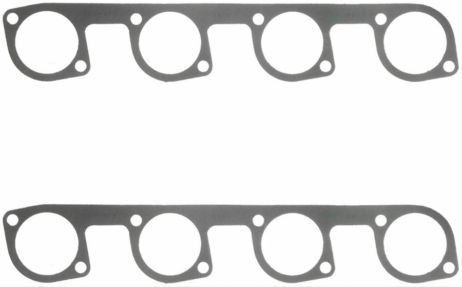Fel-Pro Performance Exhaust Header Gasket Sets 1491 Gasket, Pro Stock V8 500, DRCE with 4.840" Bore Centers, Set