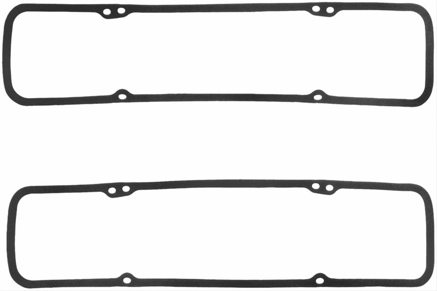 Fel-Pro Performance Fel-CoPrene Valve Cover Gaskets 1602 Gaskets, Fel-CoPrene, Rubber, Chevy, Small Block, Pair