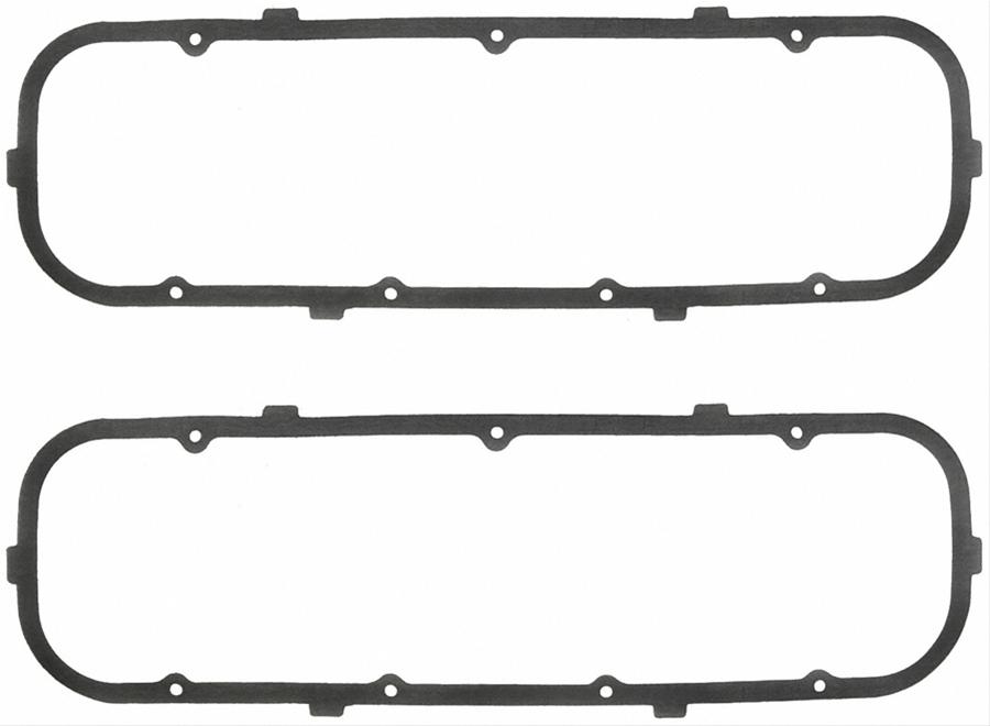 Fel-Pro Performance Fel-CoPrene Valve Cover Gaskets 1605 Gaskets, Fel-CoPrene, Rubber, Chevy, Big Block, Pair