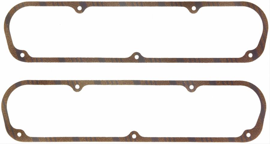 Fel-Pro Performance CorkLam Valve Cover Gaskets 1646 Gaskets, CorkLam, Cork/Rubber with Steel Core, Chrysler, Dodge, Plymouth, Small Block, Pair