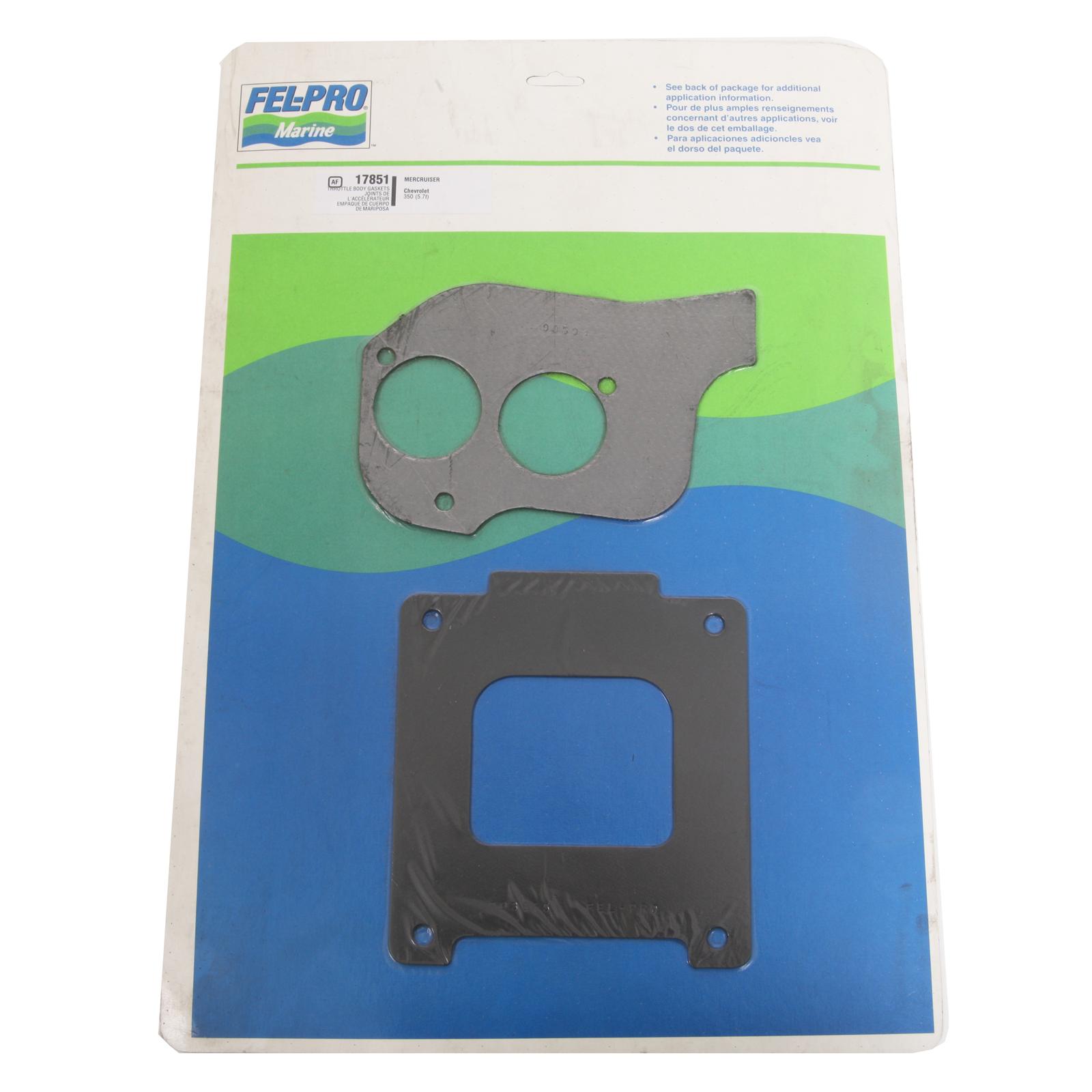 FelPro 17851 FelPro Marine Throttle Body Gaskets Summit Racing
