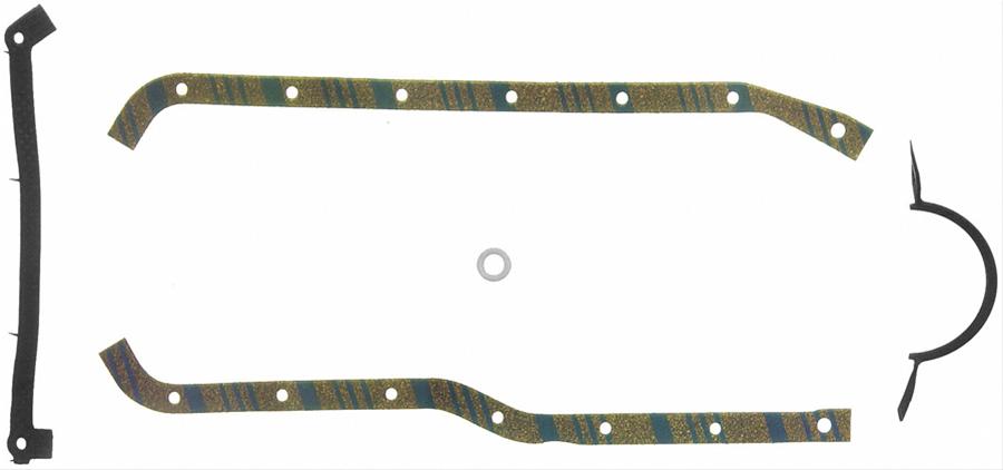 Fel-Pro 17986 Oil Pan Gasket Set - Complete Vehicle Sealing, Made In USA