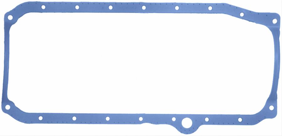 Fel-Pro Performance Oil Pan Gaskets 1886 Gasket, 1-Piece, Rubber, Chevy, 5.0/5.7L, Thick Front Seal, Each
