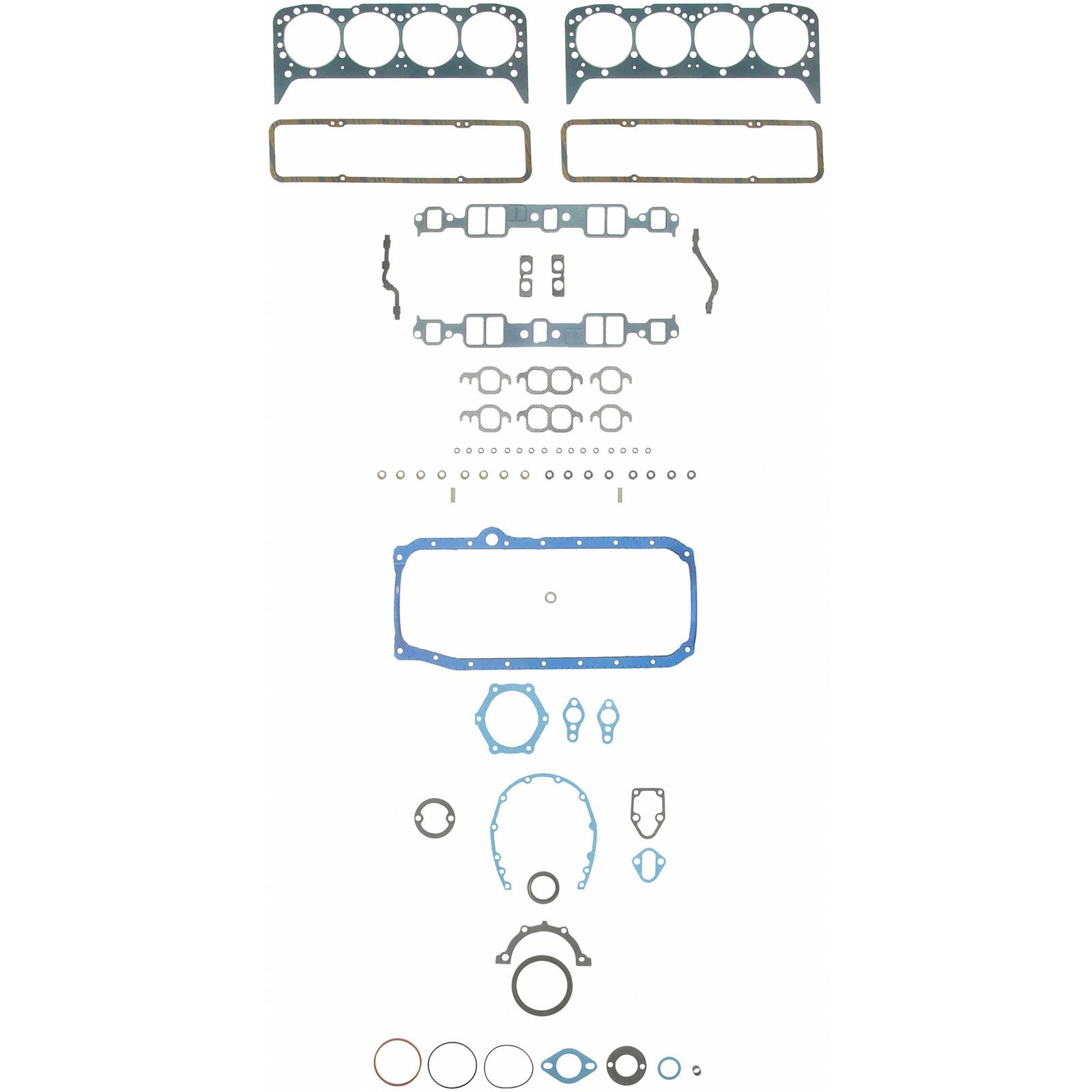 Fel-Pro Engine Gasket Kits 260-1268 Set, Full, Chevy, Small Block, Kit