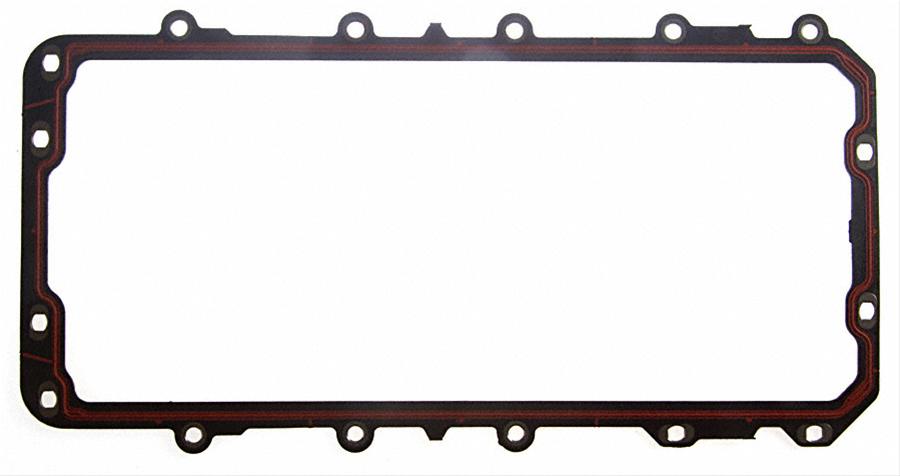 Fel-Pro Oil Pan Gaskets OS 30725 R Gasket, One-Piece, Rubber, Ford Modular, 4.6/5.4L, Each