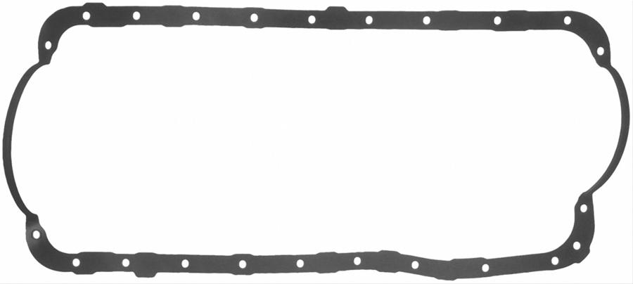 Fel-Pro Oil Pan Gaskets OS 34600 R Gasket, One Piece, Rubber, Ford, 7.5L/460, V8, Each