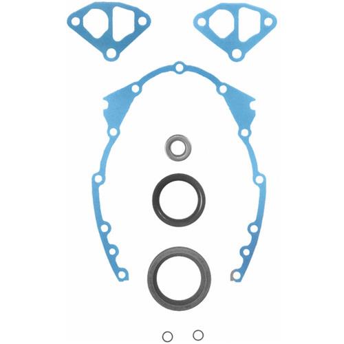 Fel-Pro Timing Cover Gaskets TCS 45956 Gaskets, Cover, Cork/Rubber, Chevy, Small Block, Kit