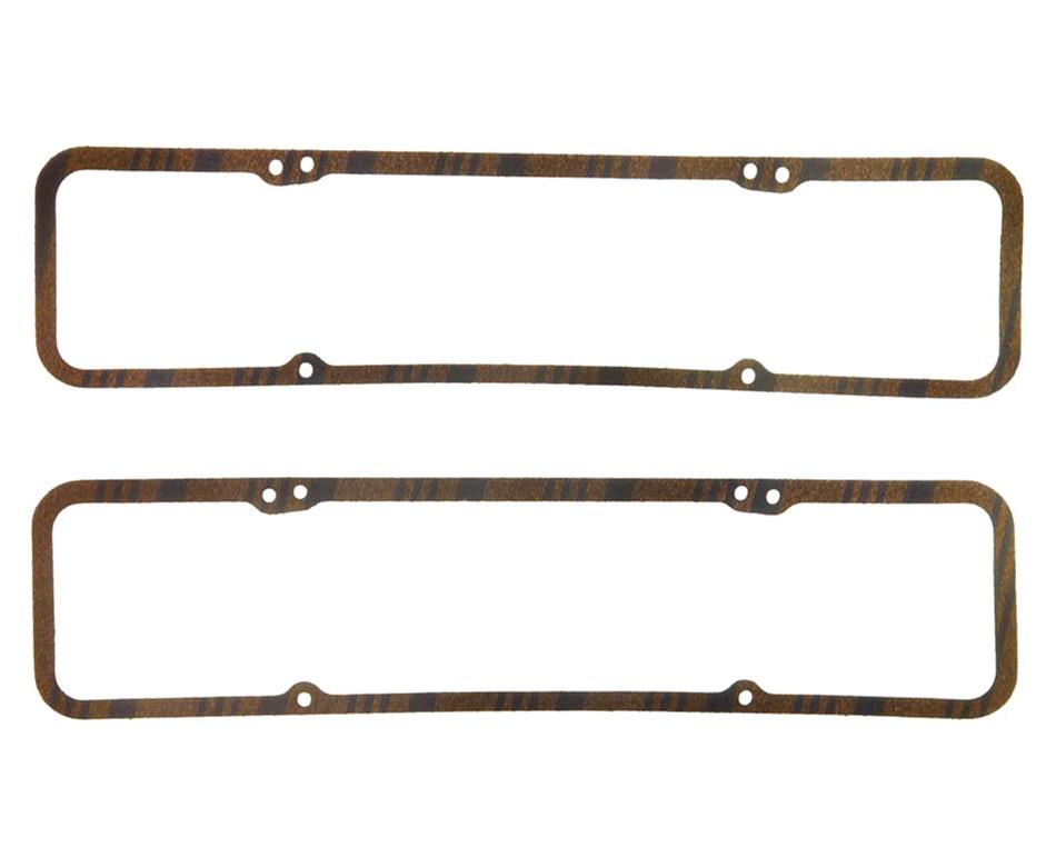 Fel-Pro PermaDry Valve Cover Gaskets VS 12869 AC Gaskets, Blue Strip Cork, Chevy, Small Block, Pair