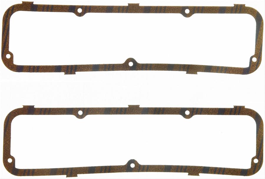 Fel-Pro PermaDry Valve Cover Gaskets VS 13049 C Gaskets, Cork, Ford, Mercury, V8, Pair