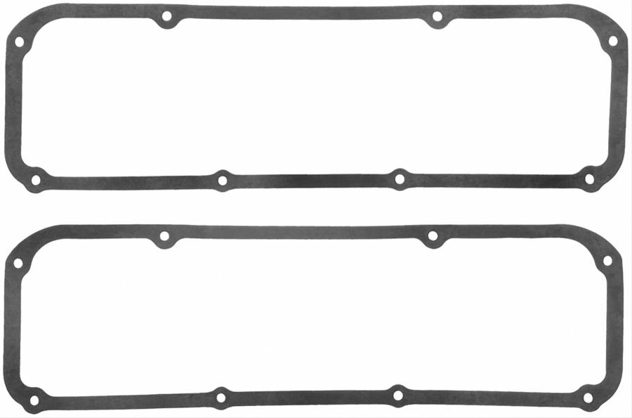 Fel-Pro PermaDry Valve Cover Gaskets VS 50068 R Gaskets, Rubber, Bricklin, DeTomaso, Ford, Lincoln, Mercury, V8, Pair