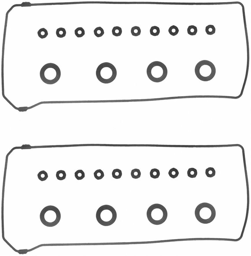 Fel-Pro PermaDryPlus Valve Cover Gaskets VS 50479 R Gaskets, PermaDryPlus, Ford, Lincoln, Modular V8, Pair
