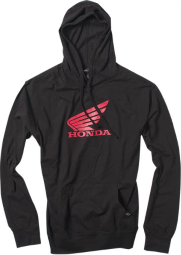 Factory Effex 2020 Honda Racing Hoody - Screen Printed Graphics Hoodie With Contrast Drawcords - View #8