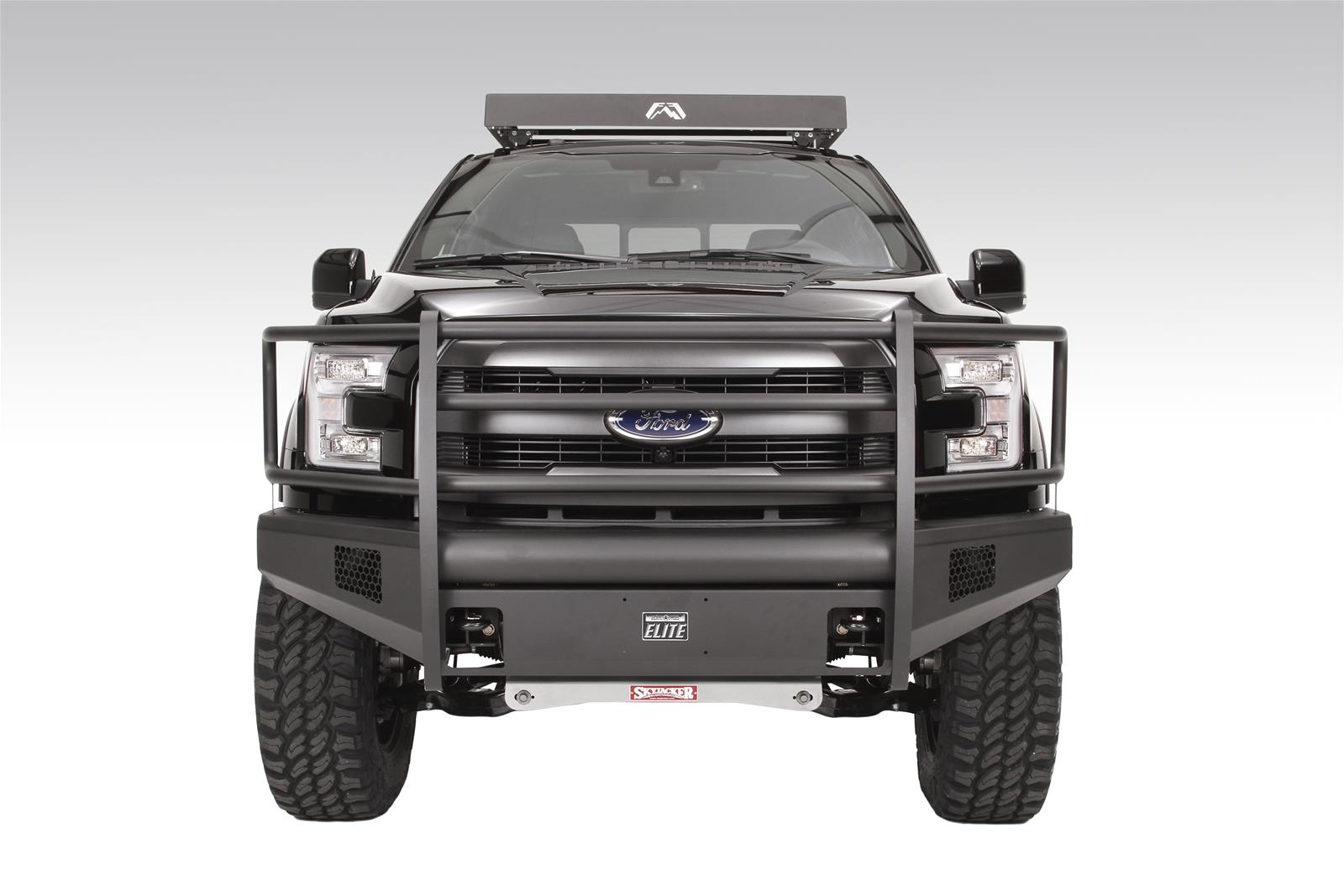 2013 FORD F 150 Fab Fours Inc. FF09-R1960-1 Fab Fours Black Steel Elite ...