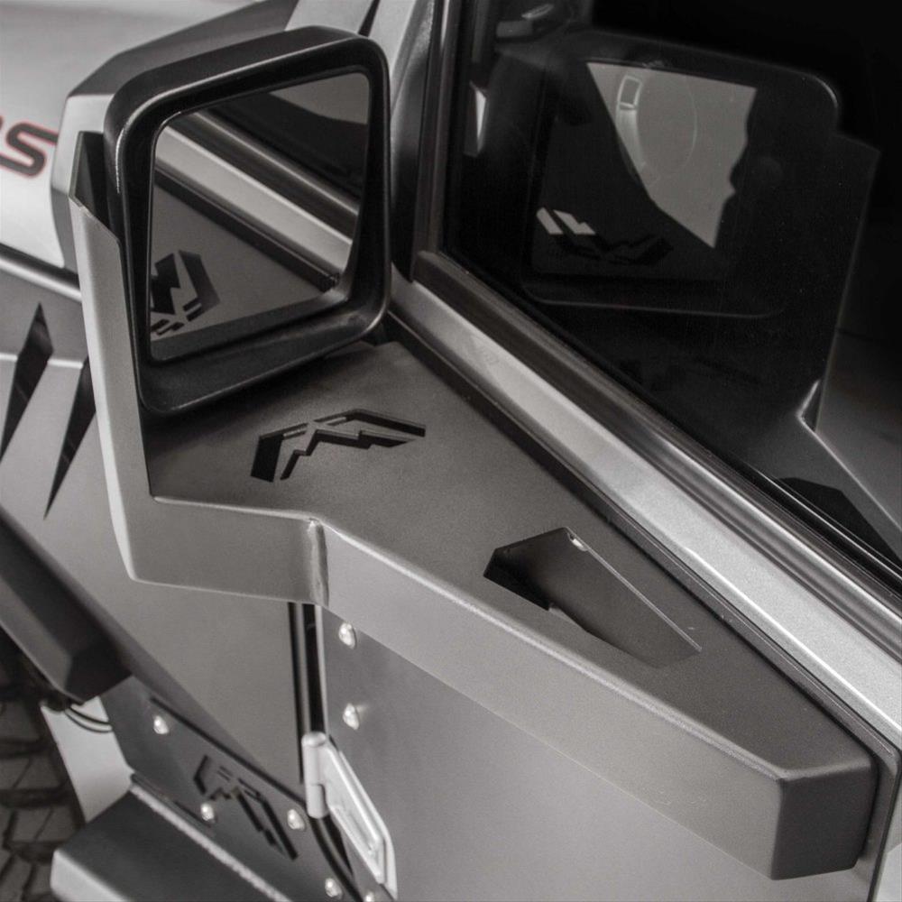 Fab Fours Inc. JK3001-B Fab Fours Mirror Guards | Summit Racing