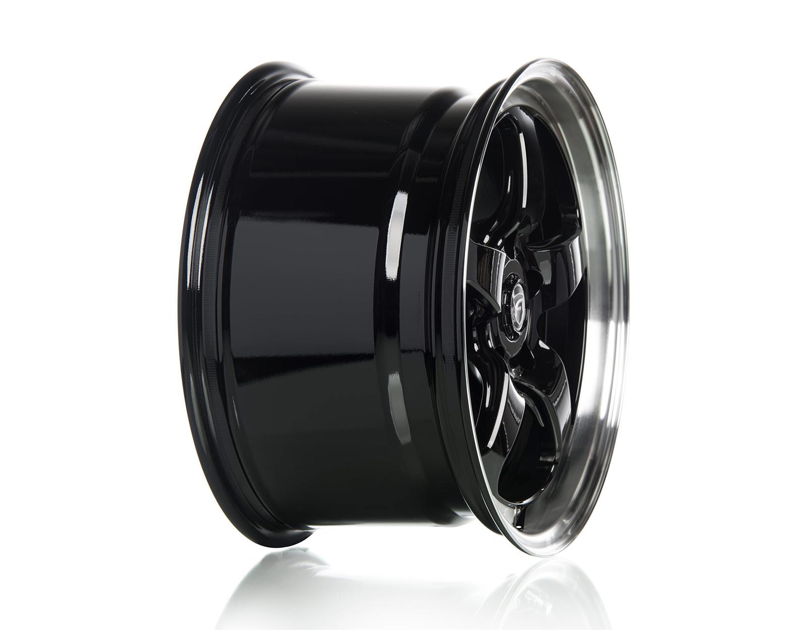 Forgestar Wheels USA F091B0063P50 Forgestar D5 Drag Gloss Black