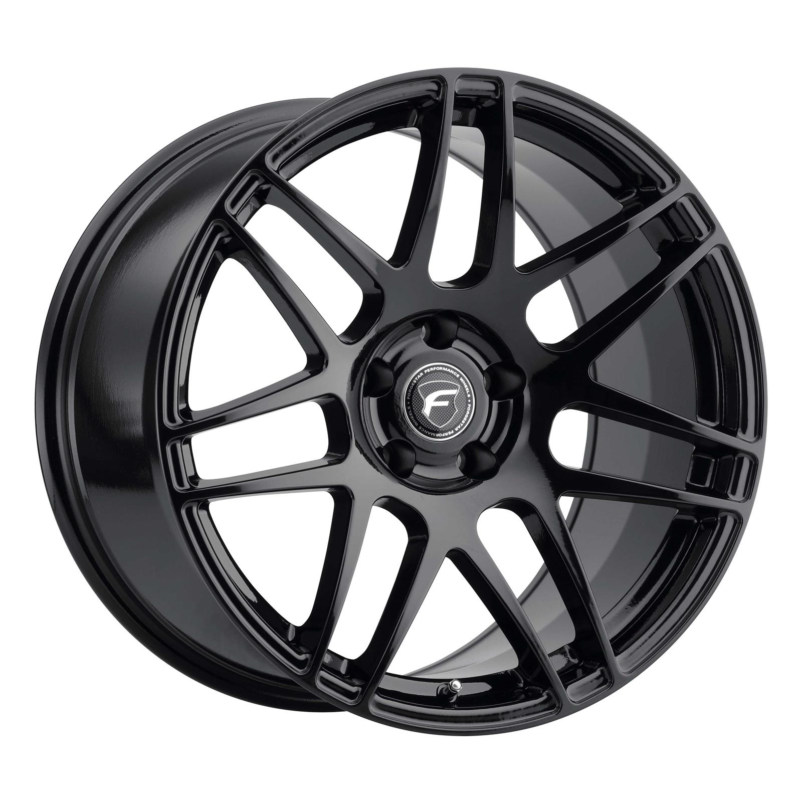 Forgestar F14 18x8.5 / 5x112 BP / ET45 / 6.5in BS Gloss Black Wheel