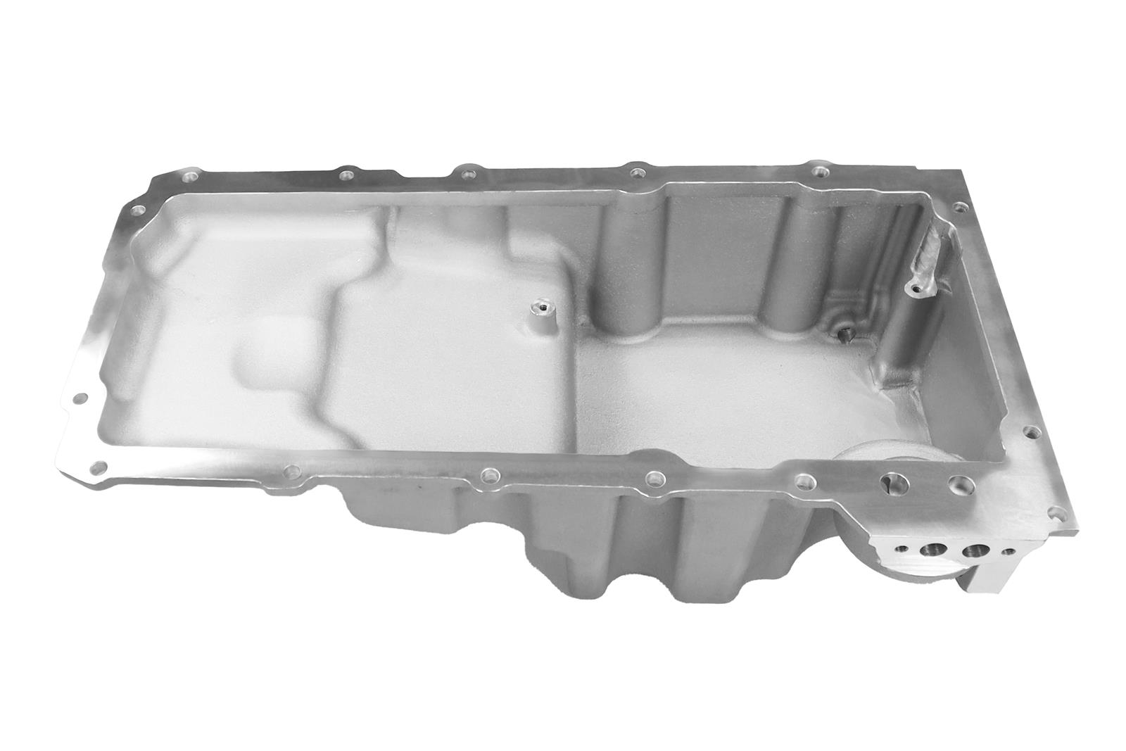 FiTech Plus LS Swap Oil Pans 130002 Pan, Engine Swap, Medium Profile, Cast Aluminum, Satin, 6.20 Quart Capacity, 3.62 in. Stroke Clearance, Chevy, LS, V8, Each thumbnail 3