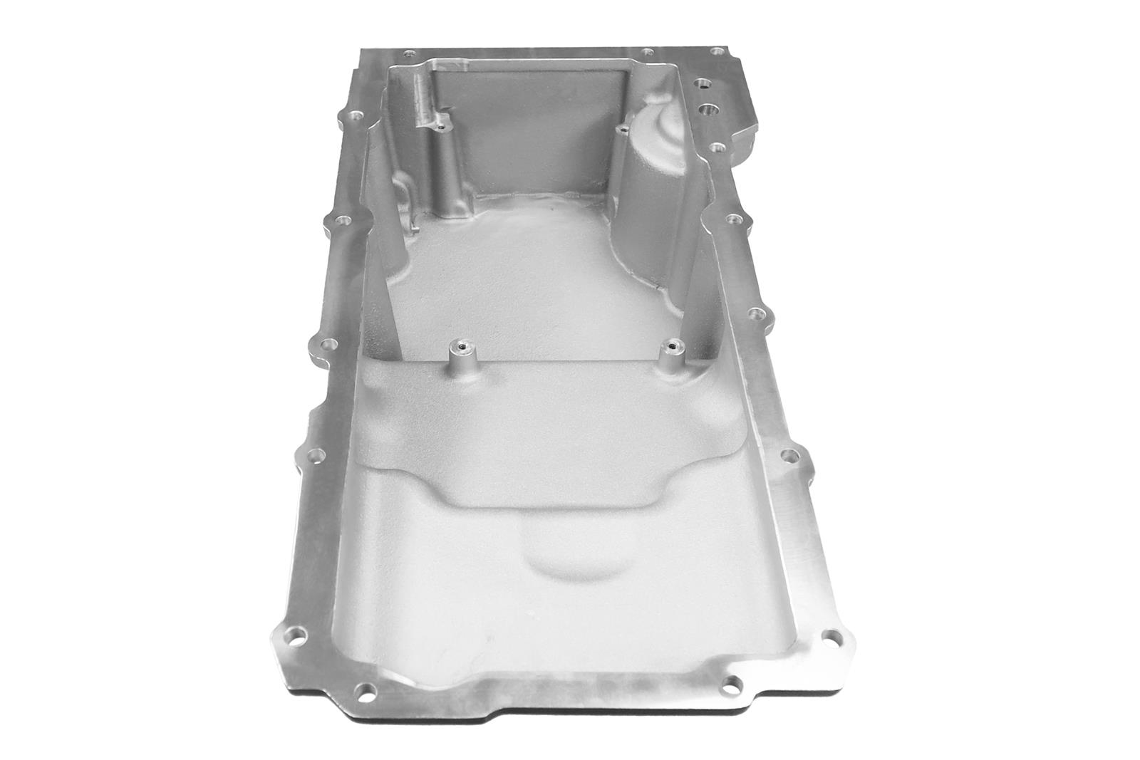 FiTech Plus LS Swap Oil Pans 130002 Pan, Engine Swap, Medium Profile, Cast Aluminum, Satin, 6.20 Quart Capacity, 3.62 in. Stroke Clearance, Chevy, LS, V8, Each thumbnail 6