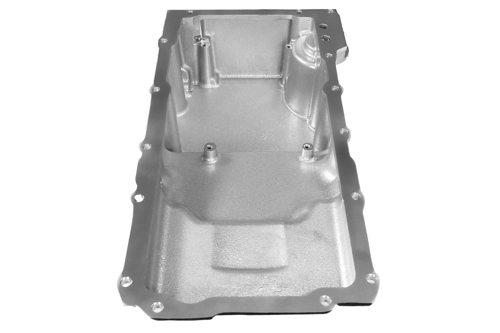 FiTech Plus LS Swap Oil Pans 130103 Pan, Engine Swap, Ultra Low Profile, Cast Aluminum, Polished, 6.10 Quart Capacity, 4.00 in. Stroke Clearance, Chevy, LS, V8, Each thumbnail 5