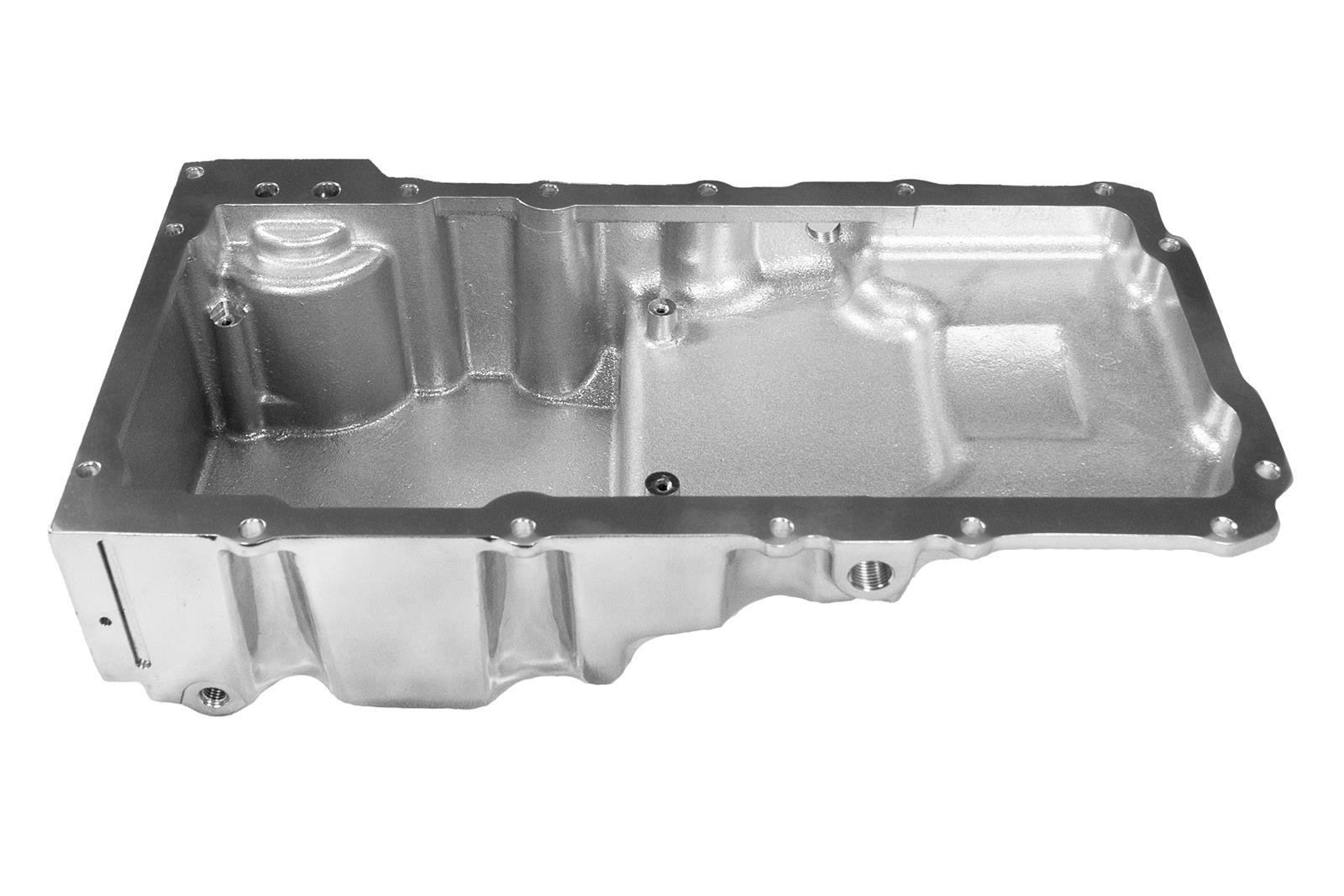 FiTech Plus LS Swap Oil Pans 130103 Pan, Engine Swap, Ultra Low Profile, Cast Aluminum, Polished, 6.10 Quart Capacity, 4.00 in. Stroke Clearance, Chevy, LS, V8, Each thumbnail 3