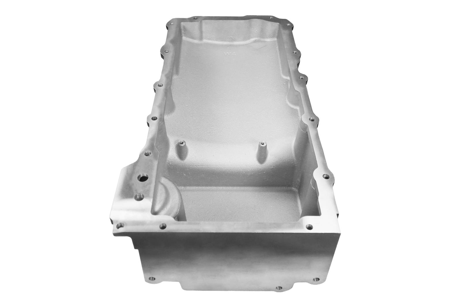 FiTech Plus LS Swap Oil Pans 130201 Pan, Engine Swap, Standard Profile, Cast Aluminum, Black, 6.00 Quart Capacity, 4.25 in. Stroke Clearance, Chevy, LS, V8, Each thumbnail 6