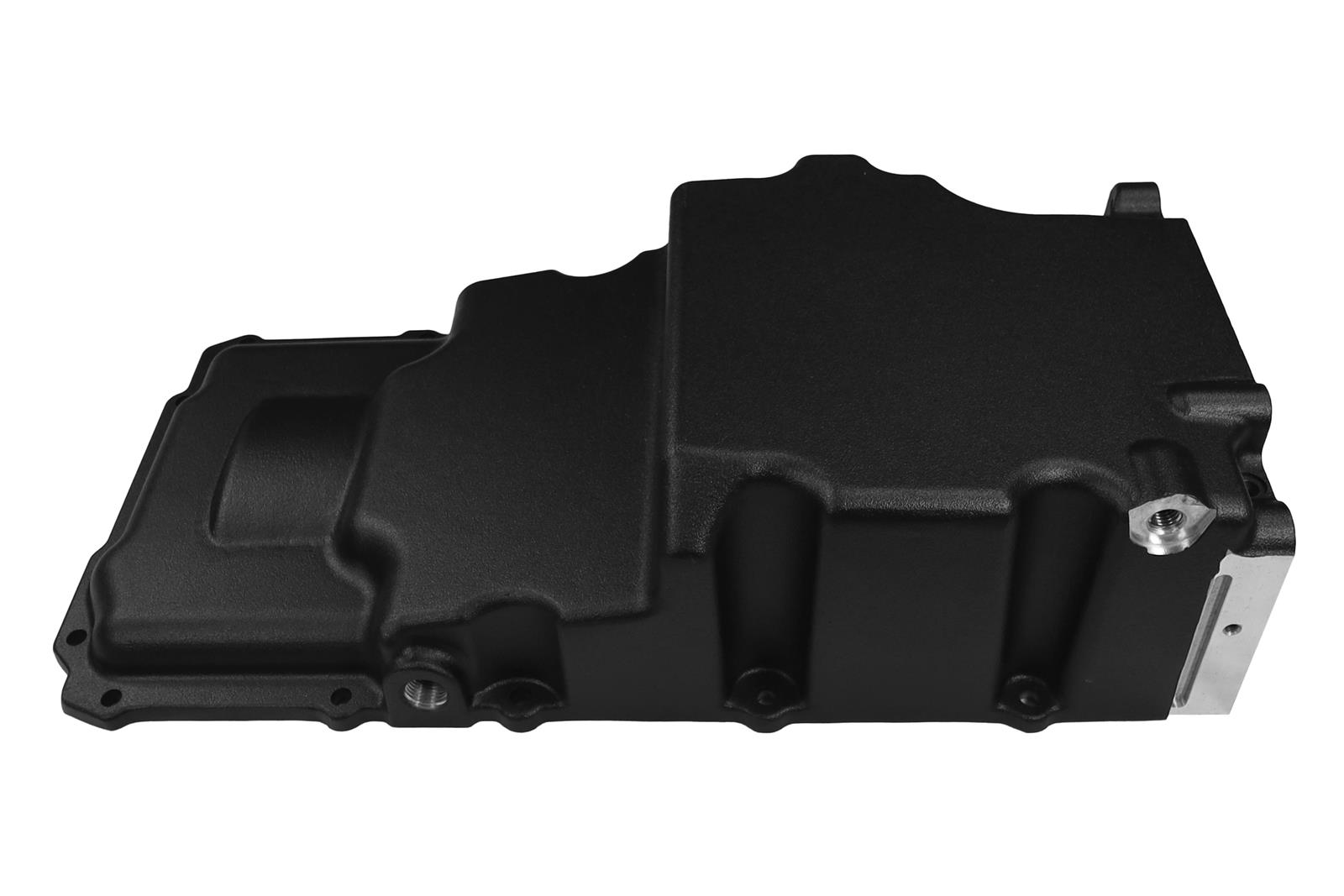 FiTech Plus LS Swap Oil Pans 130203 Pan, Engine Swap, Ultra Low Profile, Cast Aluminum, Black, 6.10 Quart Capacity, 4.00 in. Stroke Clearance, Chevy, LS, V8, Each thumbnail 7