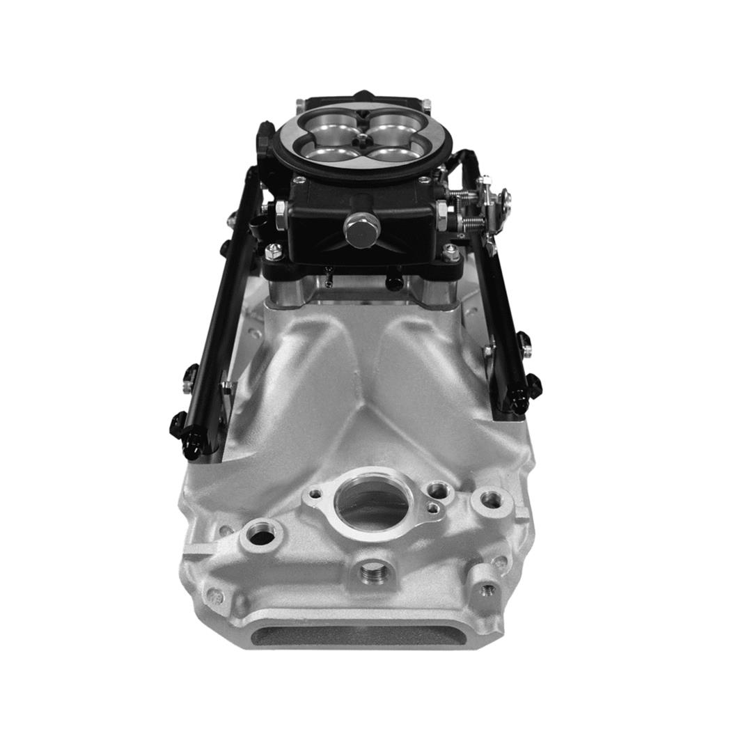 FiTech Ultra Port EFI BBC Systems 30-11-415 Fuel Injection Systems, EFI, Intake Manifold, Black Throttle Body, ECM, Gasoline, E85, 1000 HP, Chevy, Big Block, Oval Port, Kit thumbnail 6