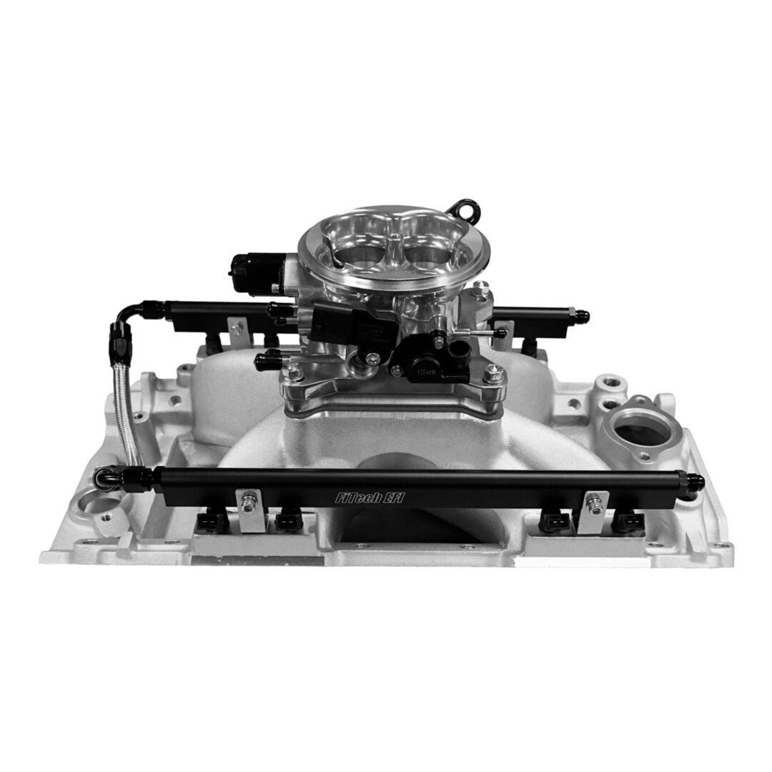 FiTech Ultra Port EFI BBC Systems 30-11-610 Fuel Injection Systems, EFI, Intake Manifold, Uni Brilliant Throttle Body, ECM, Gasoline, E85, 750 HP, Chevy, Big Block, Oval Port, Kit thumbnail 7