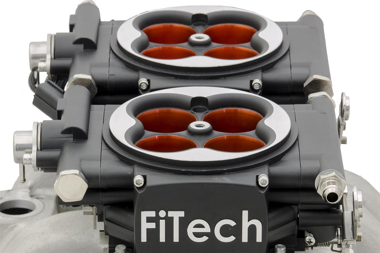 FiTech Fuel Injection 30064 FiTech Go EFI 2x4 PA 1200 HP Fuel Injection Systems Summit Racing