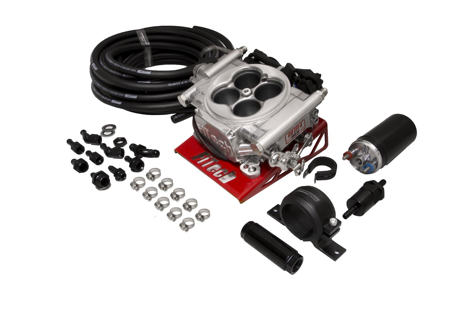 FiTech Fuel Injection 31001 FiTech Go EFI 4 600 HP SelfTuning Fuel