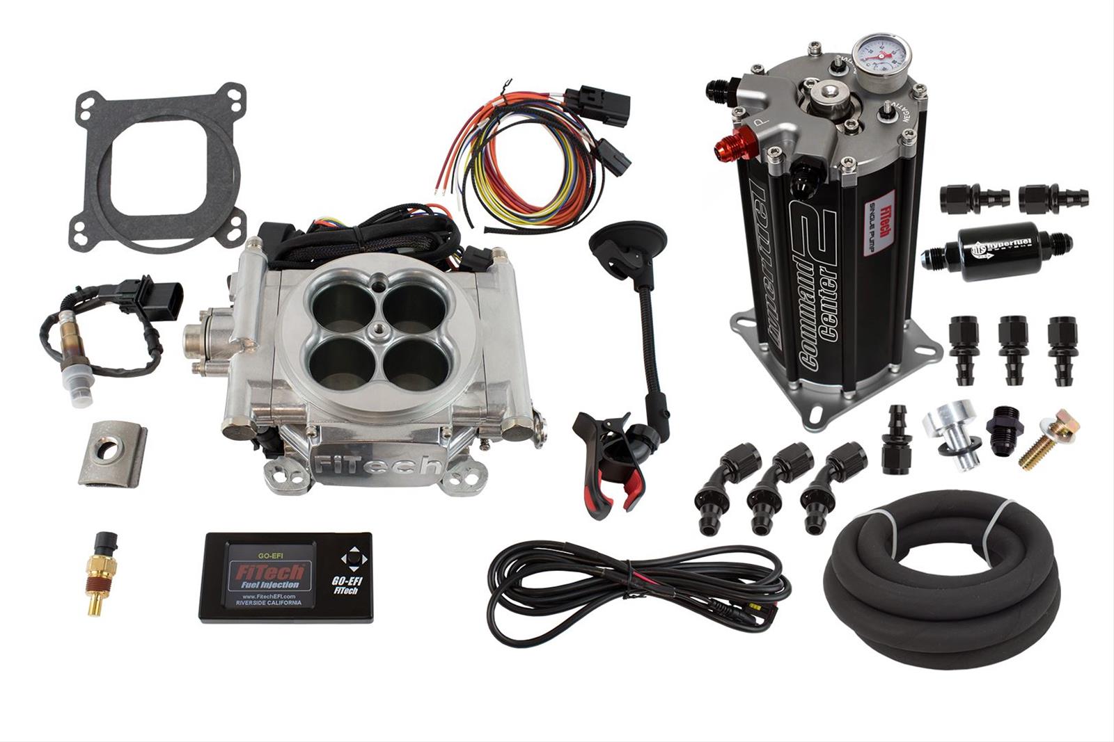 FiTech Fuel Injection 32201 FiTech Go EFI 4 600 HP SelfTuning Fuel