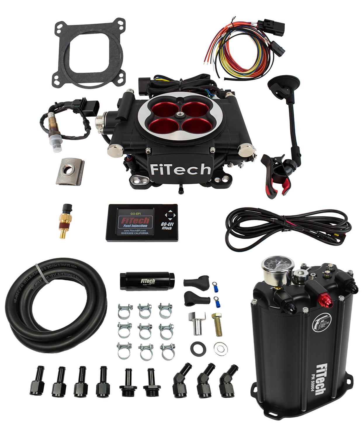 FiTech Fuel Injection 35204 FiTech Go EFI 4 Power Adder 600 HP Self