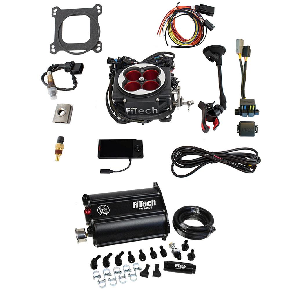 FiTech Go Port EFI Standalone System Force Fuel Injection Master Kits 35214 With Delivery Kit